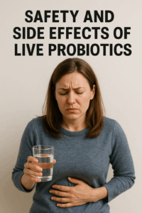 Noster Probiotics - Safety and Side effects of live probiotics - bloating