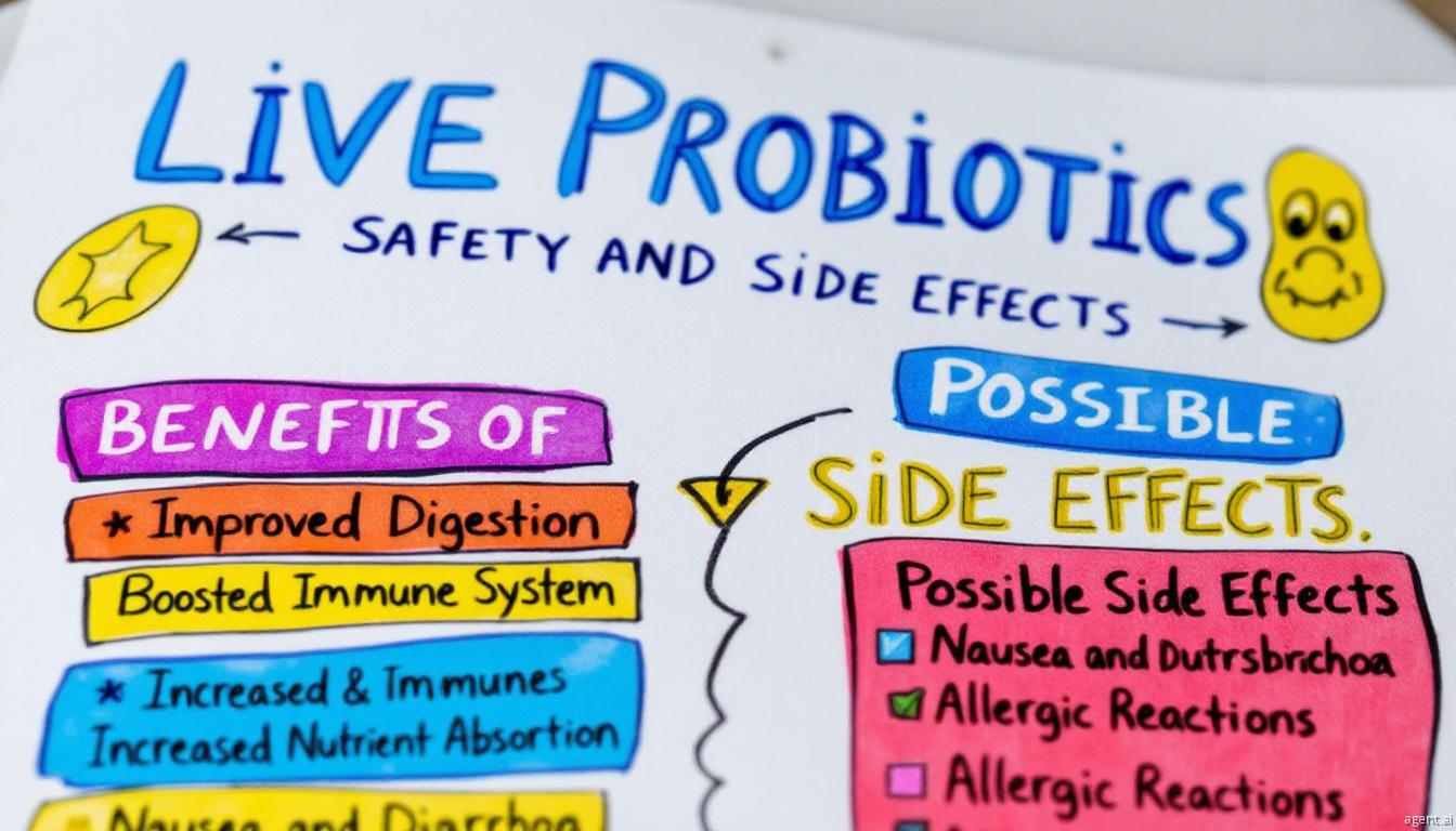 Safety and Side Effects of Live Probiotics